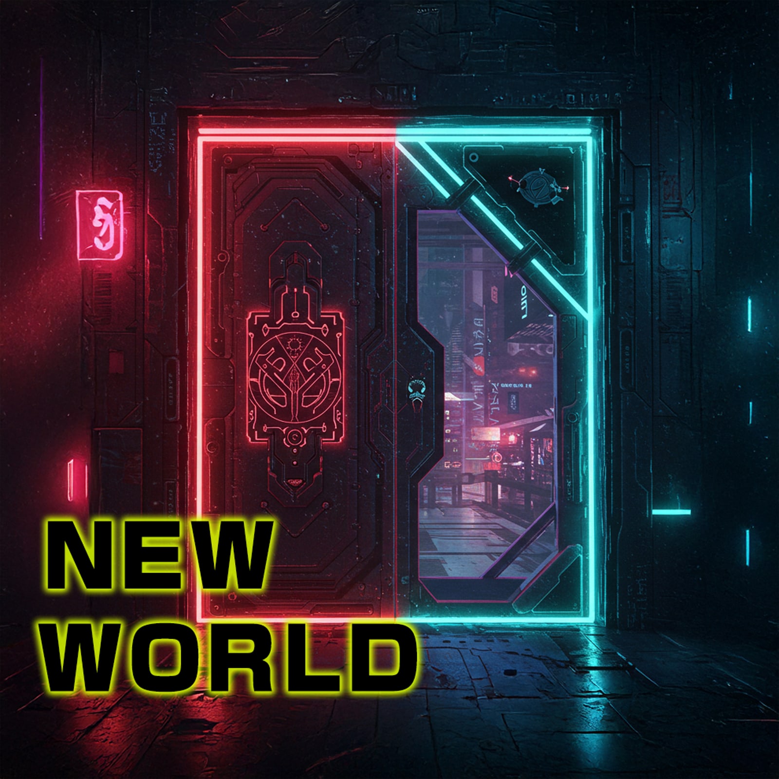 GHEME NEW WORLD シングルジャケット